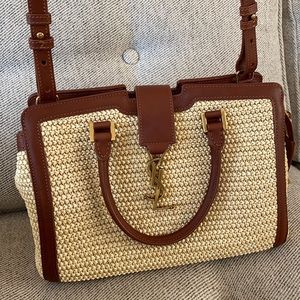 Saint Laurent Rafia Crossbody (NEW)